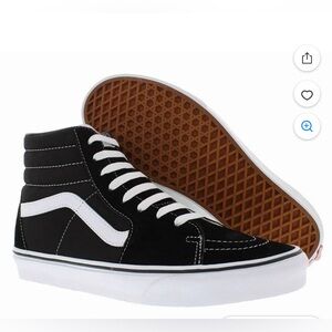 Vans Classic Black and White High-Tops